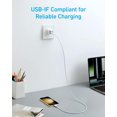thumbnail image 4 of Anker 310 USB C Cable(60W, 3FT), Type C Fast Charging Cord, 4 of 5