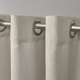 thumbnail image 3 of Rideaux Exclusifs Loha en Lin avec Illets, 54x108, Naturel, 3 of 5