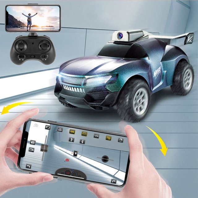 DEBGFS Fpv Rc Car with Hd 1080p Camera 2.4ghz Remote Control Car Speed Adjustable High Speed Vehicle with Colorable Shells for Adults Home Decor Home Decor christmas clearance outdoors,bluebu
