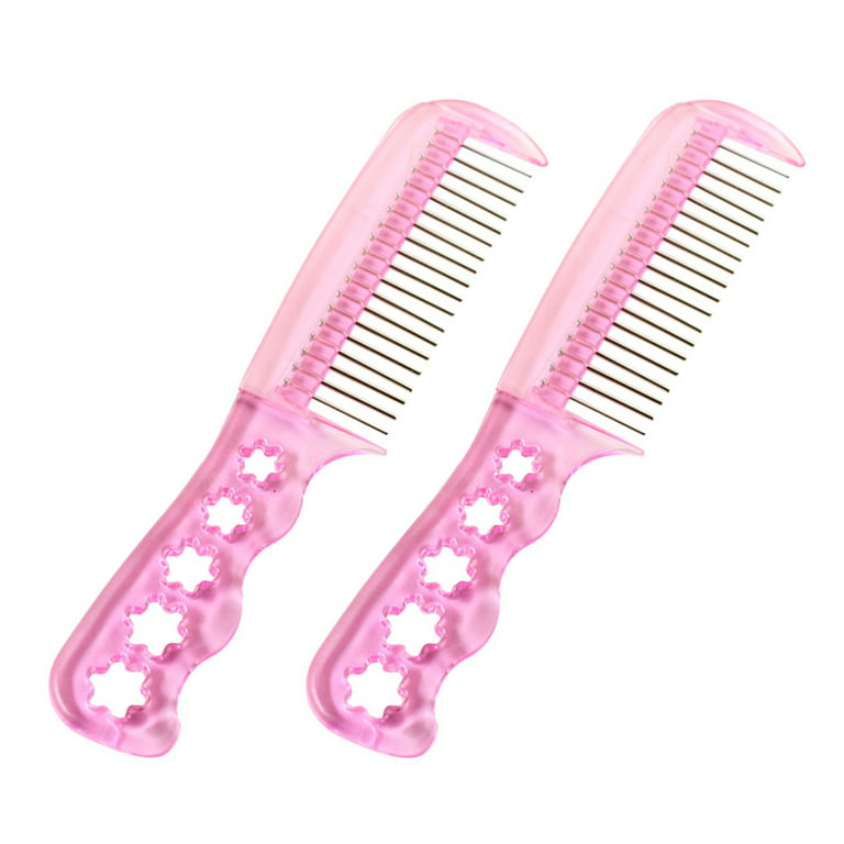 2pcs Doll Hair Brush Doll Wig Hair Brush Doll Hair Care Accessories Kids Toy Gift, Kids Unisex, Size: 17X3CM