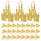 thumbnail image 1 of Golden Cake Topper for Cake Decoration 100Pcs Princess Theme, 1 of 4