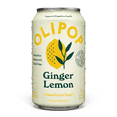 thumbnail image 2 of Olipop Prebiotic Soda Pop, Ginger Lemon, High Fiber, 12 fl oz 12 Pack, 2 of 7