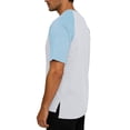 thumbnail image 4 of LPZOOGU Men's Casual Short Sleeve T-Shirts Summer Crew Neck Athletic Tees Loose Fit Graphic Striped Reflective Quick Dry Tops, 4 of 7