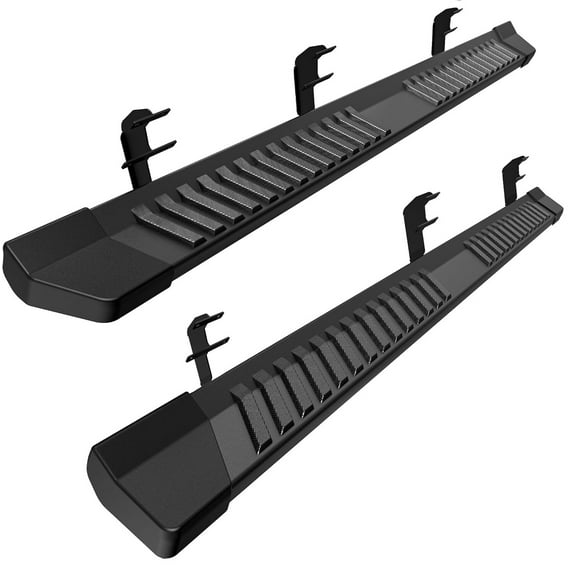 Running Boards for 2015-2024 Ford F-150 Super Cab 6" Nerf Bars Side Steps Black