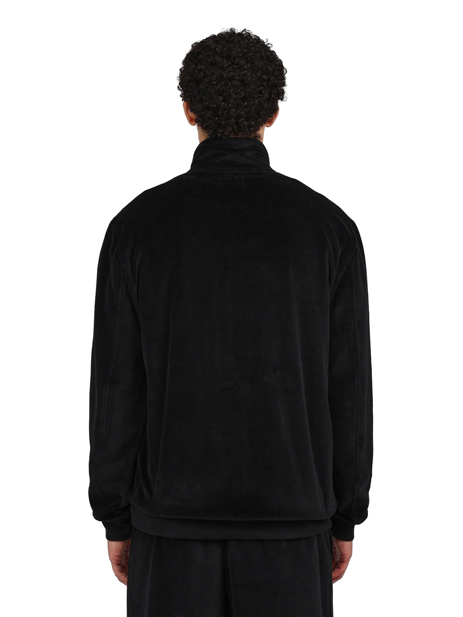 Dogg Supply Men's Velour Jacket with Zippered Pockets, Sizes XS