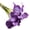 Violet, variant on Mdesiwst 1 Branch Artificial Flower Lily Bouquet Home Wedding Party Decor