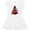 AA-White, variant on Inktastic Red Buffalo Plaid Christmas Tree Girls Baby Dress