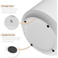thumbnail image 4 of 10/8.5/7 Inch Large Planter for Outdoor Indoor Plants, 3 Pack Large Outdoor Planters Plastic Plant Pots with Drainage Hole for Home Garden., 4 of 10