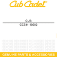 thumbnail image 5 of CUB CADET 931-10202 Air Filter Cover Engine 6X65RUA 1X65VUB 1X65VUA 1X65VU, 5 of 8