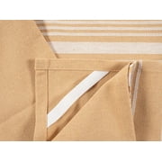 KAF Home Soho Kitchen Towels, Soft and Absorbent Flat Dish Towels, 18” x 28”, Beige, 10 Pack