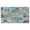 Bohemian Geometric Patterns, variant on Bohemian Light Circular Design (4) Door Mat 30 X 17 Inch Welcome Doormat Indoor Outdoor Entrance Floor Mat Non Slip Spring Summer Decor Rubber Mats