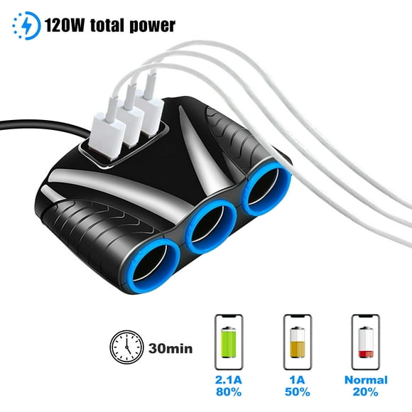 Trickle Charger With Cigarette Lighter Adapter