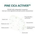 thumbnail image 2 of Round Lab Pine Calming CICA Pad, 50 Pads, 6.59 fl oz (195 ml), 2 of 10