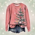 thumbnail image 4 of TaTaai Hoodies Shirts for Women Early Fall Long Sleeve Tops Vintage Graphic Outfits Tops Fashion Pullover Tees Gift, 4 of 5