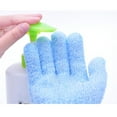 thumbnail image 5 of Clearance Under $1! Feledorashia 5 PCS Exfoliating Gloves for Body, Double Sided Exfoliating Gloves for Beauty Spa Massage Skin Shower Body Loofah Scrubber Bathing Accessories on Clearance, 5 of 9