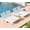White, variant on CDCASA Oversized Outdoor Chaise Lounge Chair – 5-Position Adjustable Backrest, Hidden Cup Holder, Weather-Resistant Resin Pool Lounge Chairs for Patio, Deck, and Backyard (Set of 1,Brown)