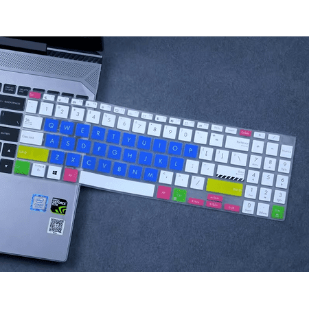 Laptop Clear Transparent TPU Silicone Keyboard Cover Skin Protector For 2021 ASUS Vivobook Pro 15 OLED K3500 M3500 Color 2