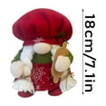 thumbnail image 2 of Faceless Doll with Chef Hat Christmas Gnome Ornaments Plush Doll for Xmas Decor Kitchen Supplies - Rudolph Themed Gnome Figurine for Holiday, 2 of 4