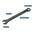 thumbnail image 4 of Combination Wrench 11mm Metric 12-Point Box and Open End CR-V Steel, 4 of 7