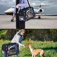 thumbnail image 7 of Flamingo Premium Pet Travel Bag - Durable 900D Oxford Cloth, Sherpa Base, & Nylon Webbing - 17x10x11.8 in - Ideal for Dogs & Cats - Includes Convenient Features, 7 of 7