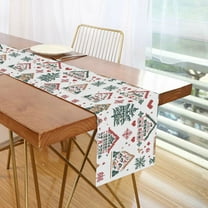 Yayeee Table Runner 90 inches Long Home Kitchen Dinning Party Decoration, Beige Nordic Christmas House