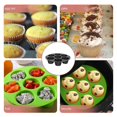 thumbnail image 3 of Silicone 7 Holes Baking Pan Silicone Cake Baking Mould for Home and Shop, 3 of 4