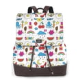 thumbnail image 1 of Fotbe Summer Mochila Bolso con Estampado para Mujer, Mochila Antirrobo de Nylon Impermeable, Bolsa Ligera de Hombro, 1 of 4