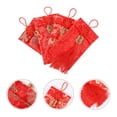 thumbnail image 7 of 4pcs New Year Fabric Red Envelopes Spring Festival Wedding Red Envelopes (Red), 7 of 7