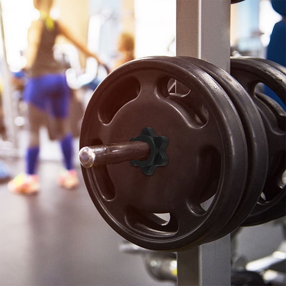 TEHAUX Versatile Dumbbell Nuts for Barbells, Stable Grip Fitness Accessories for Home Gym and Weightlifting