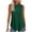 Green, variant on Olyvenn Fashion High Neck Tank Tops for Women Loose Fit Sleeveless Top Summer Clothes Womens Tunic Tops to Wear with Leggings Wine S