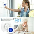 thumbnail image 6 of Wireless Smart Home Security Alarm System, 3 in 1 Night Light Doorbell Infrared PIR Motion Sensor Detector Alert with 52 Chimes Call Button and Keypad, 6 of 6