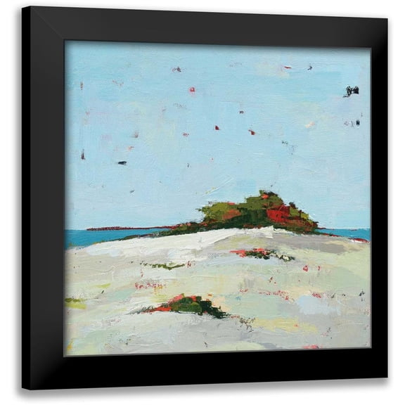 Adams, Phyllis 12x12 Black Modern Framed Museum Art Print Titled - Fall Dune