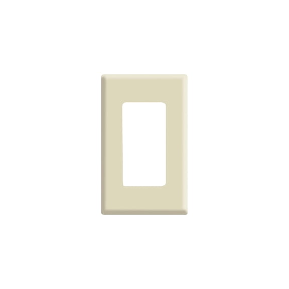 Leviton Decora Plus Screwless Decorator Wall Plate - Pack of 4