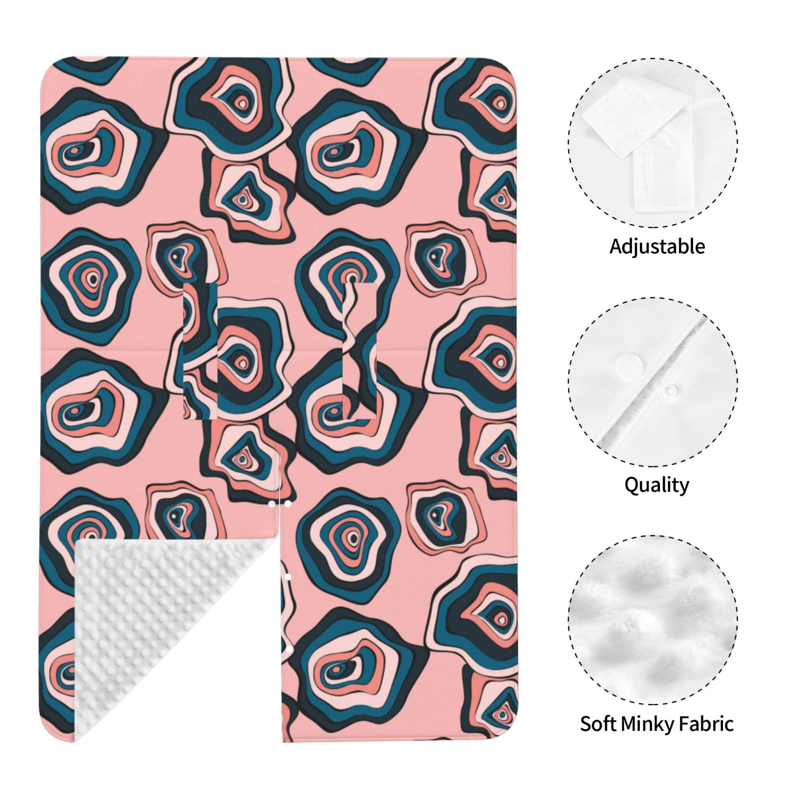 Car Seat Cover Baby - Abstract Colorful Circles Breathable Infant Car Seat Cover for Baby Carseat, Lightweight Comfort Baby Essentials Must Haves Newborn Stuff for Girl Boy