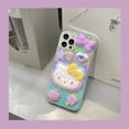 thumbnail image 1 of Sanrio-fundas de teléfono estereoscópicas 3D para Samsung S23 Plus S20 FE S23ULTRA S22 21 PLUS S10 5G, Hello Kitty Fivean unisex, 1 of 2