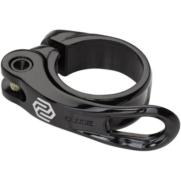 Promax QR-1 Seatpost Clamp - 31.8mm, QR, Black