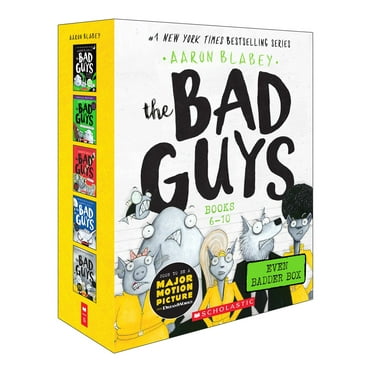 Aaron Blabey: The Bad Guys Even Badder Box Set (the Bad Guys #6-10) (Hardcover)