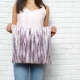 thumbnail image 2 of Purple Vintage Pillow Covers 20x20 Inch Decorative Throw Pillow Cover, Striped Painting Retro Abstract Art Sofa Pillowcases Accent Cushion Case Home Decor Bedroom Living Room, 2 of 6