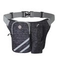 thumbnail image 1 of Riñonera deportiva para correr con soporte para botella de agua, riñonera para hidratación, para senderismo, viajes, ciclismo, fitness, pesca, escalada, Wai ligero, verde Kuyhfg Sin marca, 1 of 5