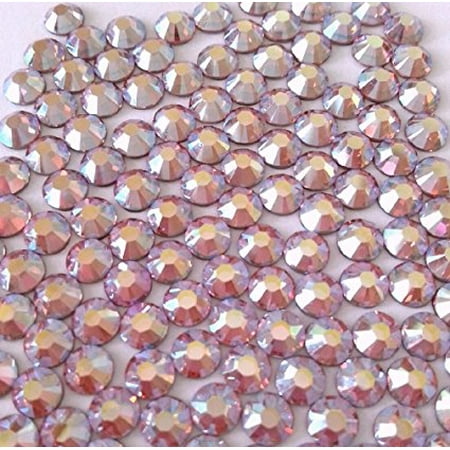 HOTFIX Light Rose AB Crystal Rhinestones Flatback 144 SWAROVSKI 3.9mm 16ss ss16