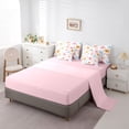 thumbnail image 5 of Castle Fairy Teens Colorful Flowers Bedding Comforter Set,Spring Garden Queen Bedding Sets, 5 of 8