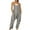 Silver, variant on IROINNID Sleeveless Jumpsuit For Women Casual Loose Baggy Pocket Jumpsuit Trousers Overalls Sling Jumpsuit