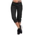 thumbnail image 4 of Teissuly Women's Yoga Pants Loose Soft Drawstring Workout Sweatpants Outdoor Athletic Causal Pants With Pockets, 4 of 4