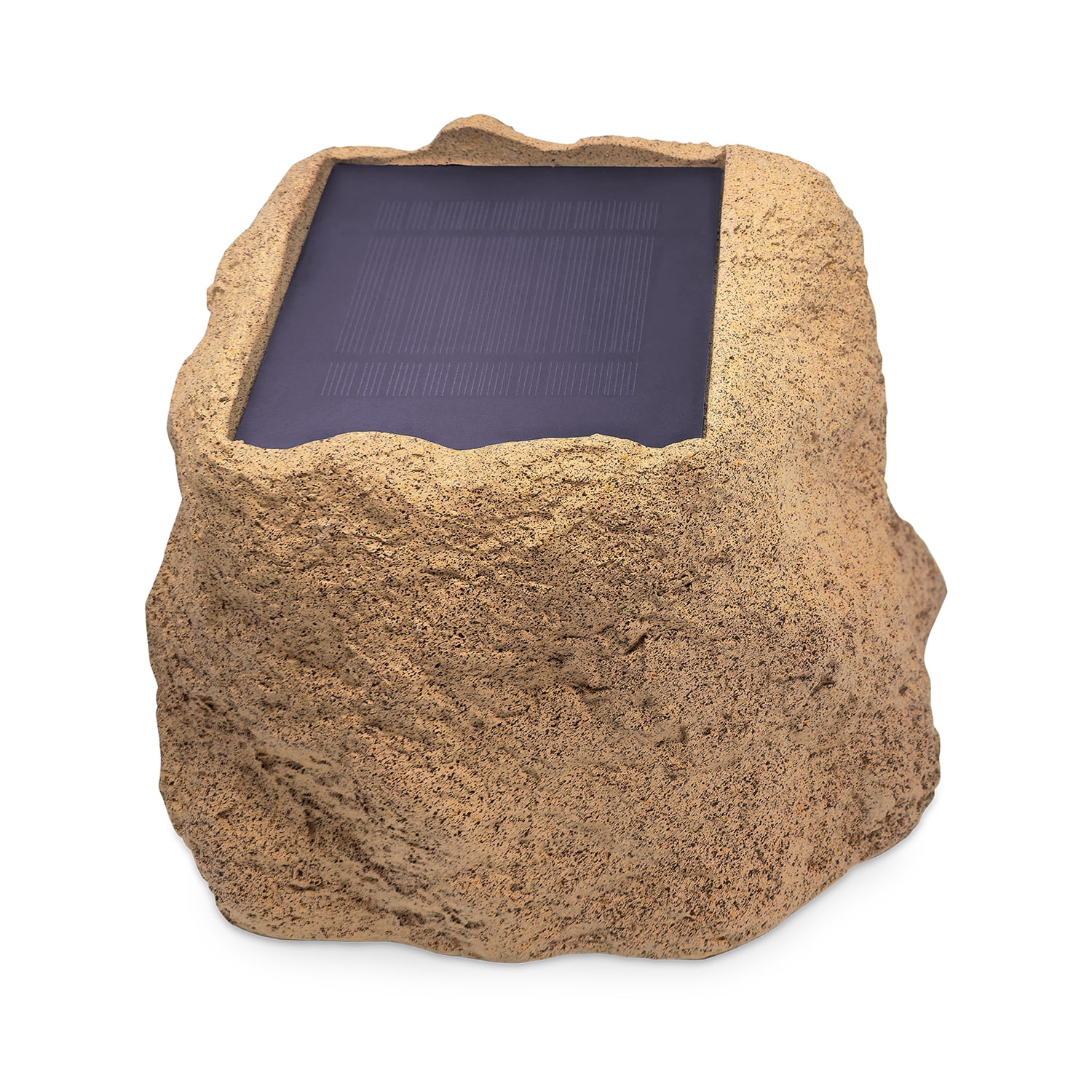 Victrola Pair of Solar Charging Bluetooth Outdoor Rock Speakers