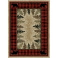 thumbnail image 3 of Mayberry Rug Hearthside Four Corners Red Lodge Area Rug 7'10"x9'10", 3 of 3