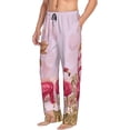 thumbnail image 6 of Naloa Flamingos In The Tropical Forest Pajama Pants Men, PJ Bottoms, Sleep & Lounge Pants-X-Large, 6 of 6