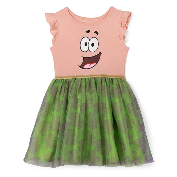 Vestido para niña SPONGEBOB SQUAREPANTS Patrick tul de tutú 10-12