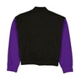 thumbnail image 2 of Women's New Era Purple/Black Los Angeles Lakers 2025/26 City Edition Full-Snap Fleece Jacket, 2 of 2