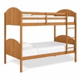thumbnail image 2 of Mainstays Kids Twin-over-Twin Wood Bunk Bed, Natural Teak, 2 of 7