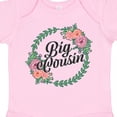 thumbnail image 4 of Inktastic Big Cousin with Flower Circle Girls Baby Bodysuit, 4 of 5